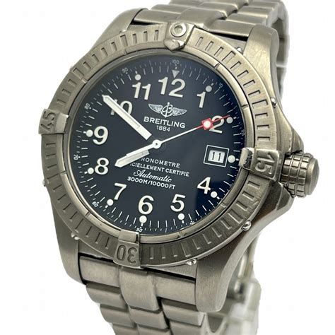 breitling avenger seawolf titanium bracelet|breitling seawolf avenger titanium review.